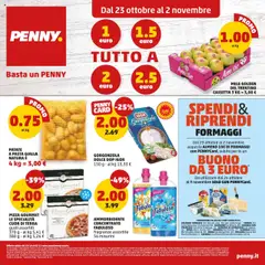 Anteprima dell'opuscolo Volantino Cologno Monzese dal negozio PENNY valido da 23/10/2025