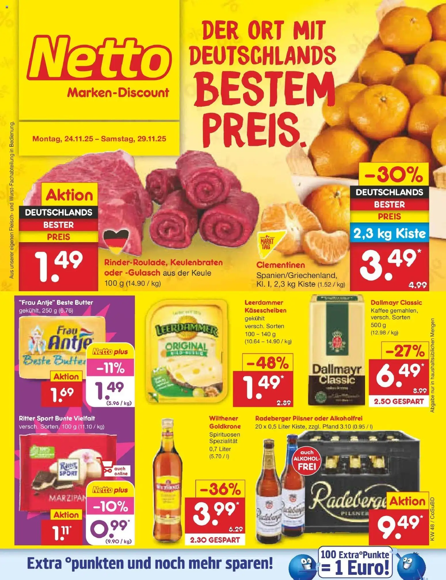 Vorschau von dem Prospekt des Geschäftes Netto Marken-Discount, gültig ab dem 24.11.2025