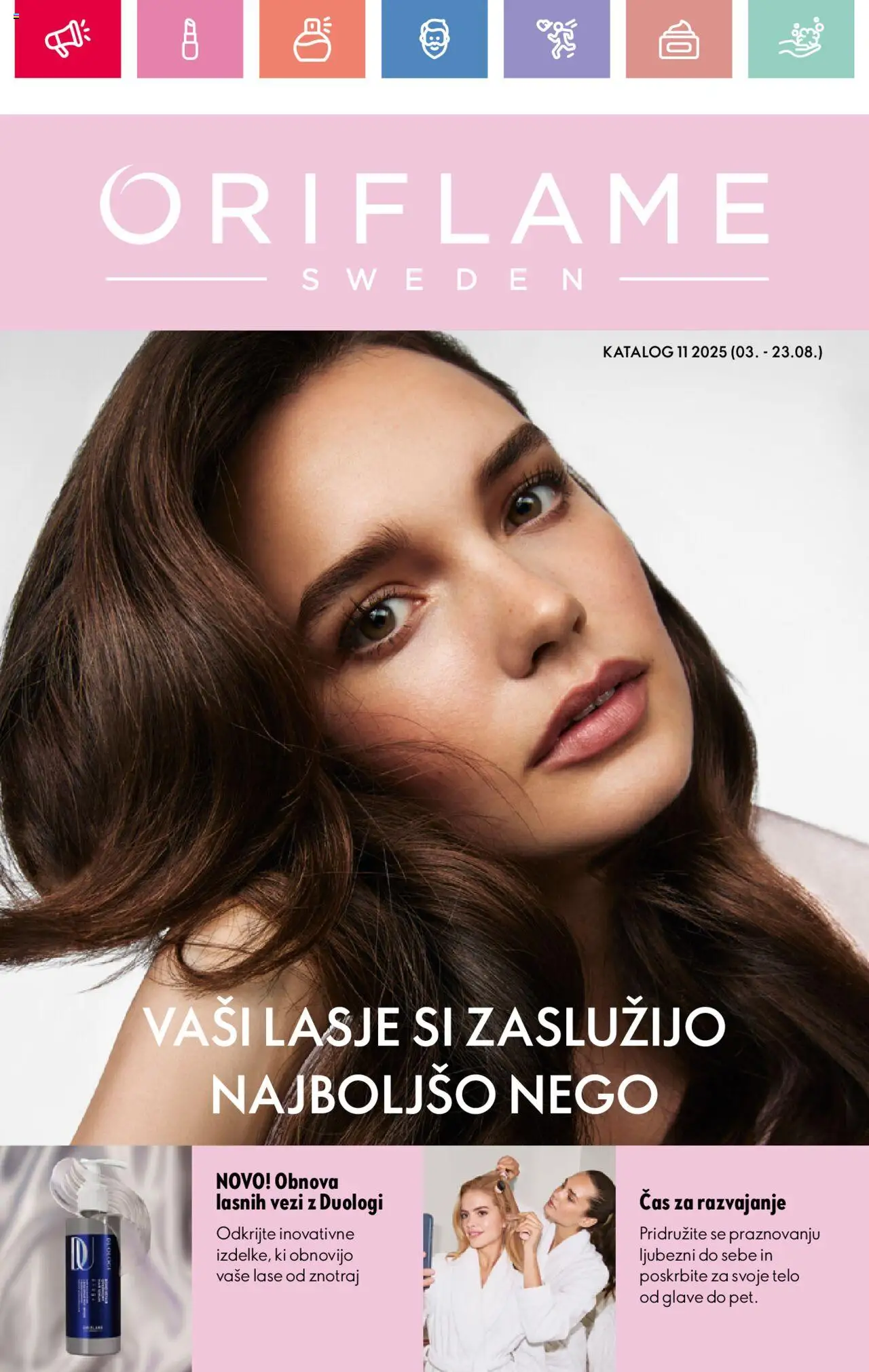 Oriflame Katalog 11 od 03.08.2025 > Aktualna ponudba - stran 1