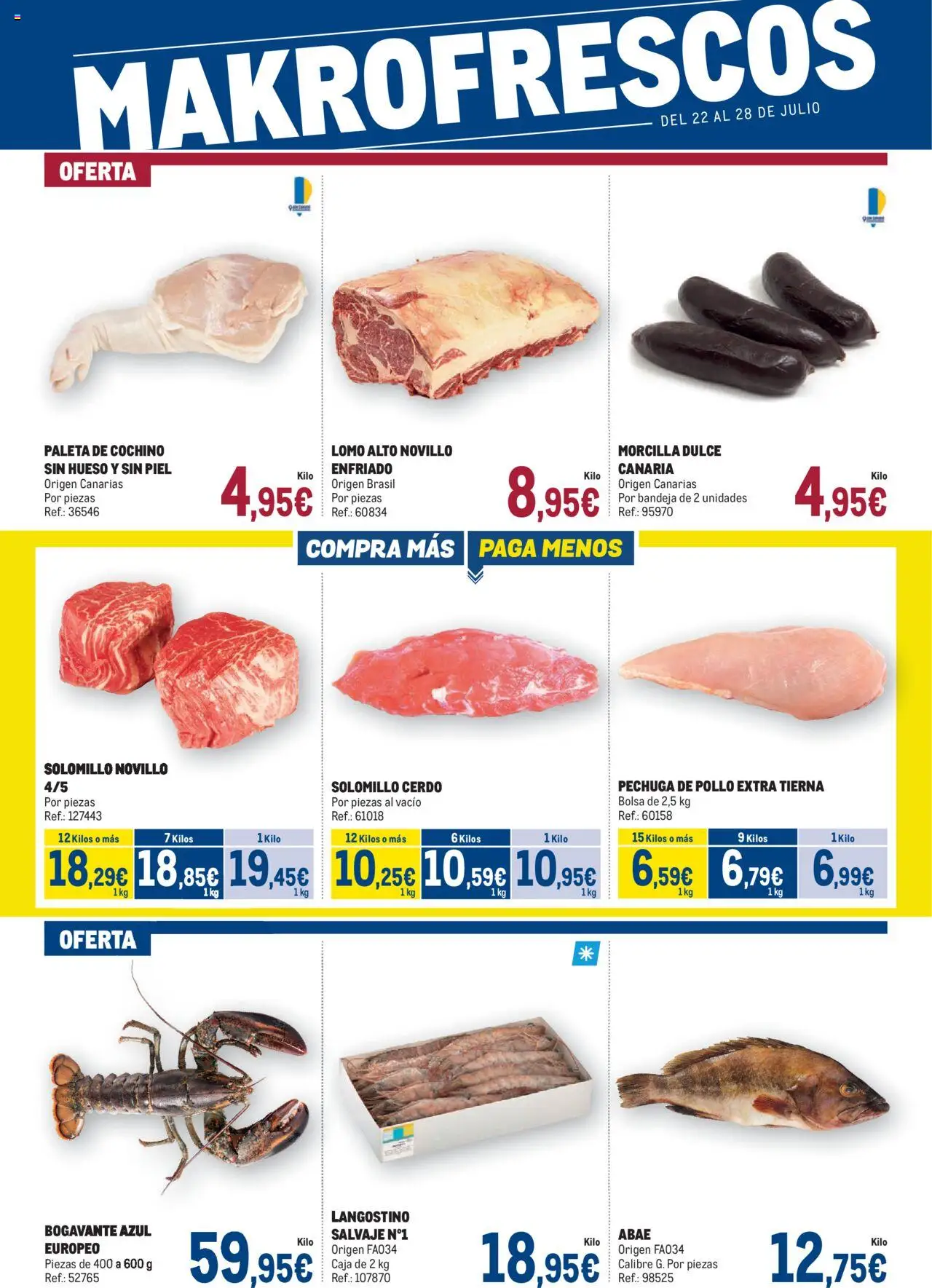 Makro Fresco > 22/07 - 28/07/2025 > Ofertas