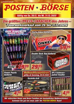 Vorschau von dem Prospekt des Geschäftes Posten Börse, gültig ab dem 20.12.2025