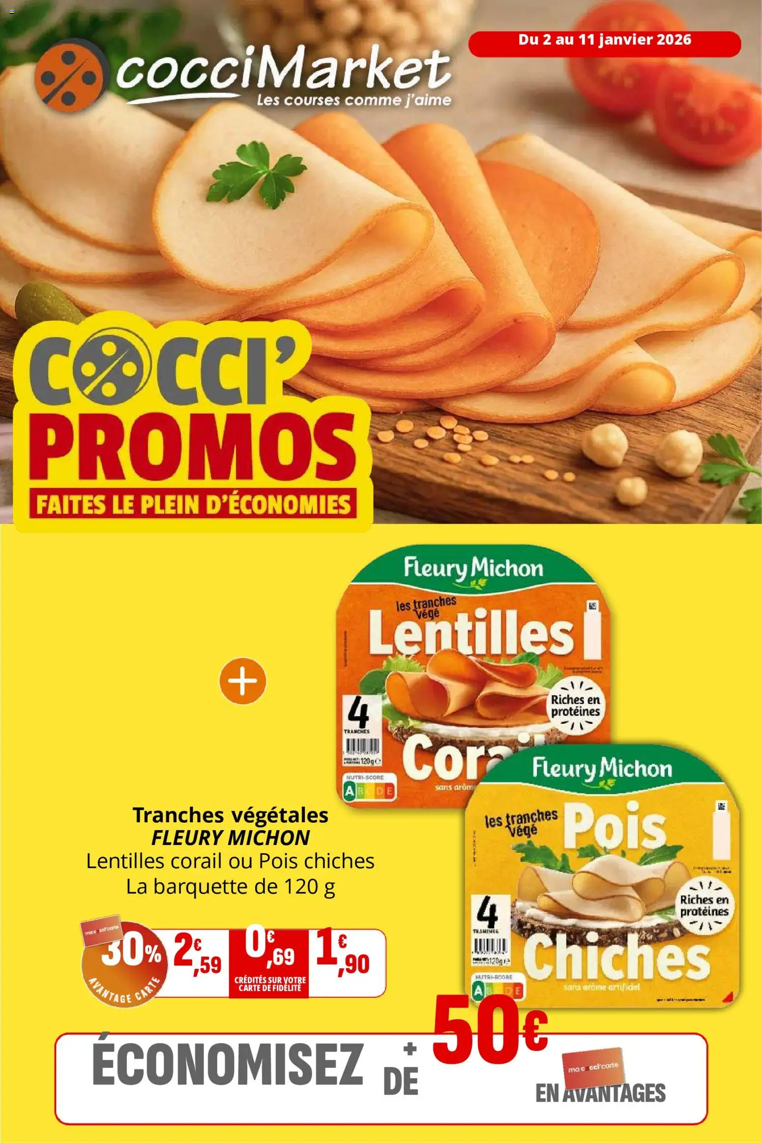 Prévisualisation de Market du magasin Coccinelle formulaire valide 02/01/2026