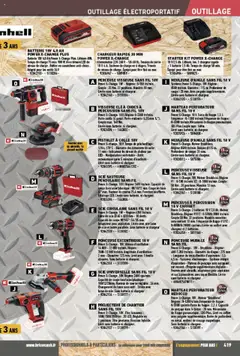 Prévisualisation de Catalogue du magasin Brico Cash formulaire valide 04/04/2025 | Page: 419