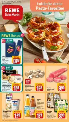 Vorschau von dem Prospekt des Geschäftes Rewe, gültig ab dem 11.08.2025