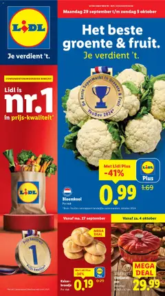 Voorbeeld van Folder week 40 - Houten van winkel Lidl geldig vanaf 29-09-2025