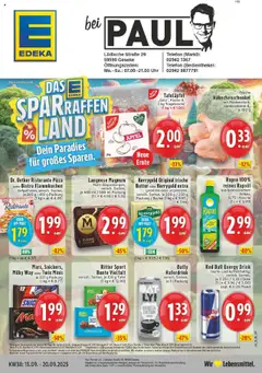 Vorschau von dem Prospekt des Geschäftes Edeka, gültig ab dem 14.09.2025