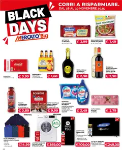 Anteprima dell'opuscolo Black Friday dal negozio Mercatò valido da 20/11/2025 | Pagina: 23