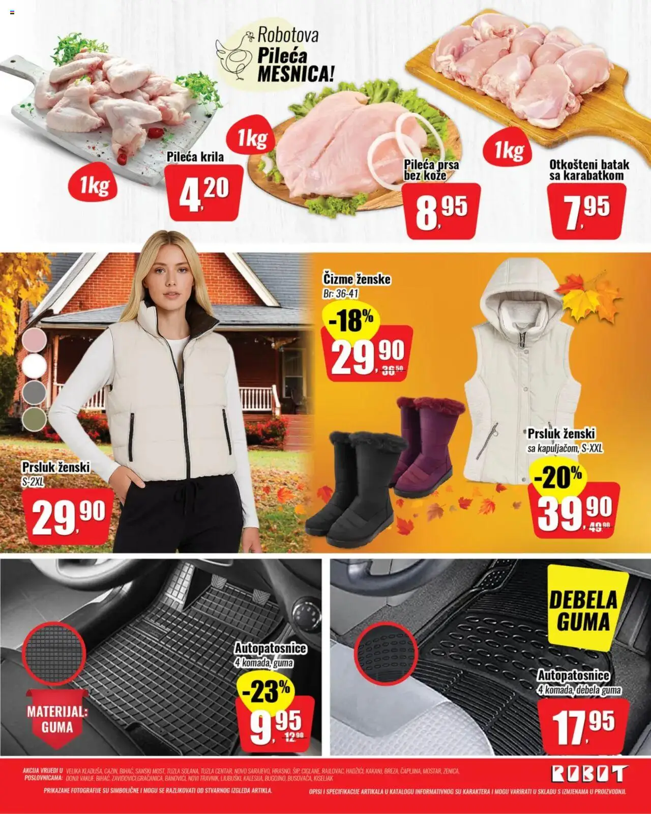 Pregled letka Katalog Akcija trgovine Robot vrijedi od 2025.10.20