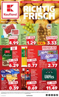 Vorschau von dem Prospekt des Geschäftes Kaufland, gültig ab dem 16.10.2025