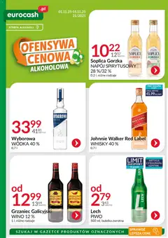 Pogląd gazetki "Ofensywa Cenowa Alkoholowa" ze sklepu Eurocash ważnej od 01.11.2025
