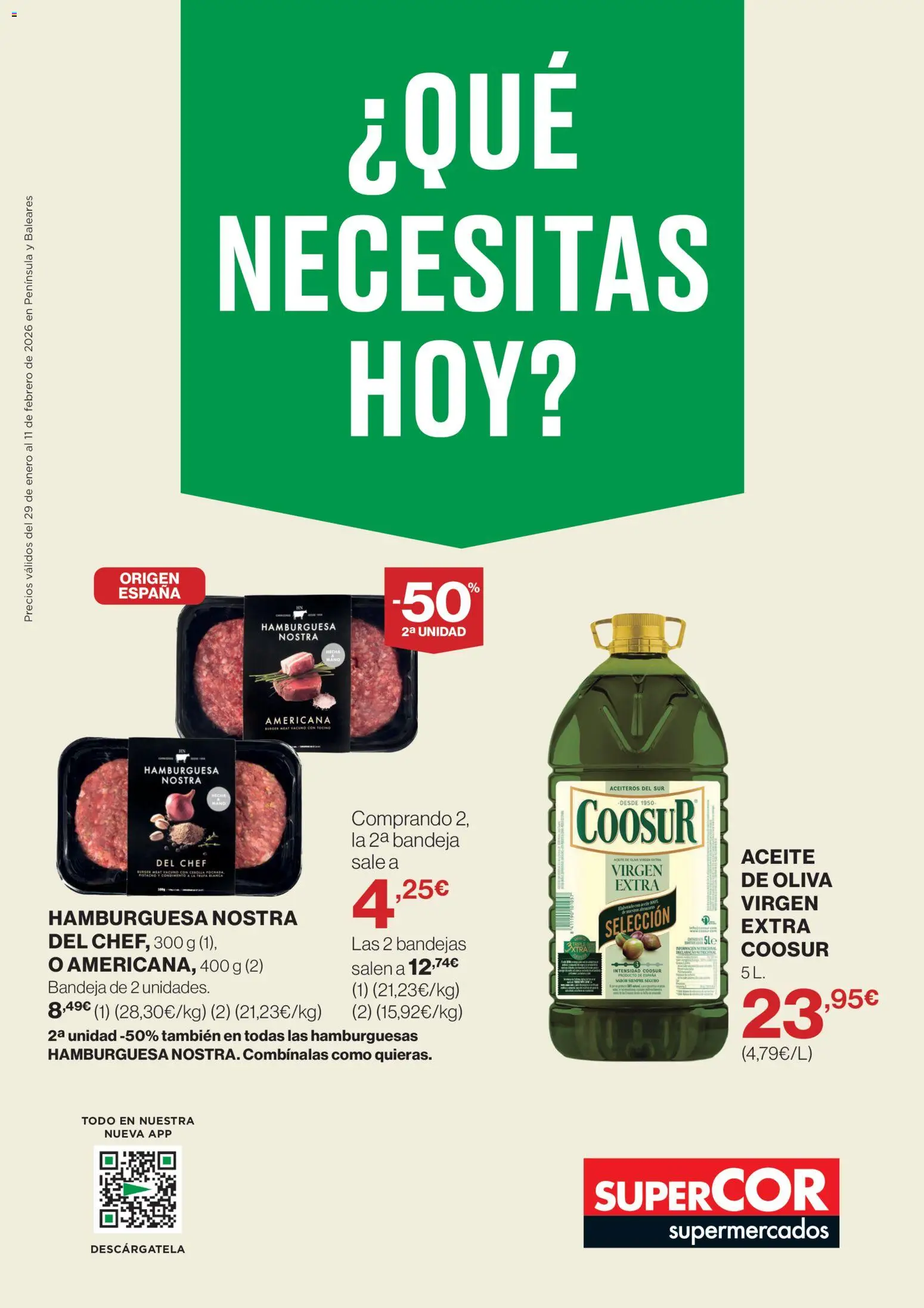 Vista previa del folleto de la tienda Supercor válido desde el 29/01/2026 