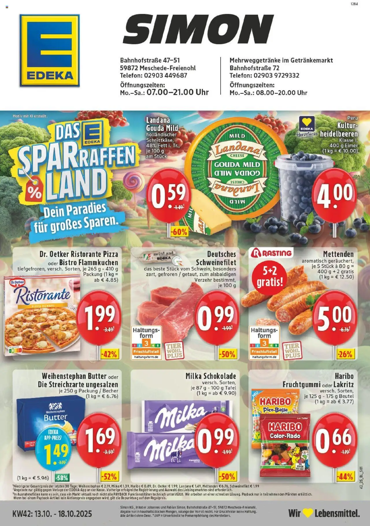 EDEKA Prospekt ab 13.10.2025 - Prospekt Meschede - Freienohl Online