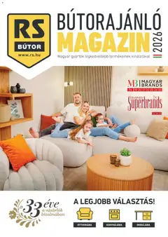 RS Bútor - RS Bútor Bútorajánló magazin megtekintése, amely érvényes 2026.03.06.-től