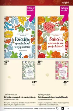 Pogląd gazetki "Black Friday" ze sklepu Empik ważnej od 26.11.2025 | Strona: 79