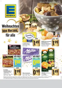 Vorschau von dem Prospekt des Geschäftes Edeka, gültig ab dem 08.12.2025