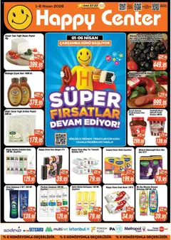 Happy Center Happy Center Katalog 01.04.2026 - Broşürünün önizlemesi