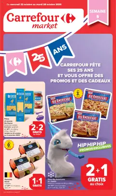 Prévisualisation de Folder de la semaine 43 du magasin Carrefour market formulaire valide 22/10/2025