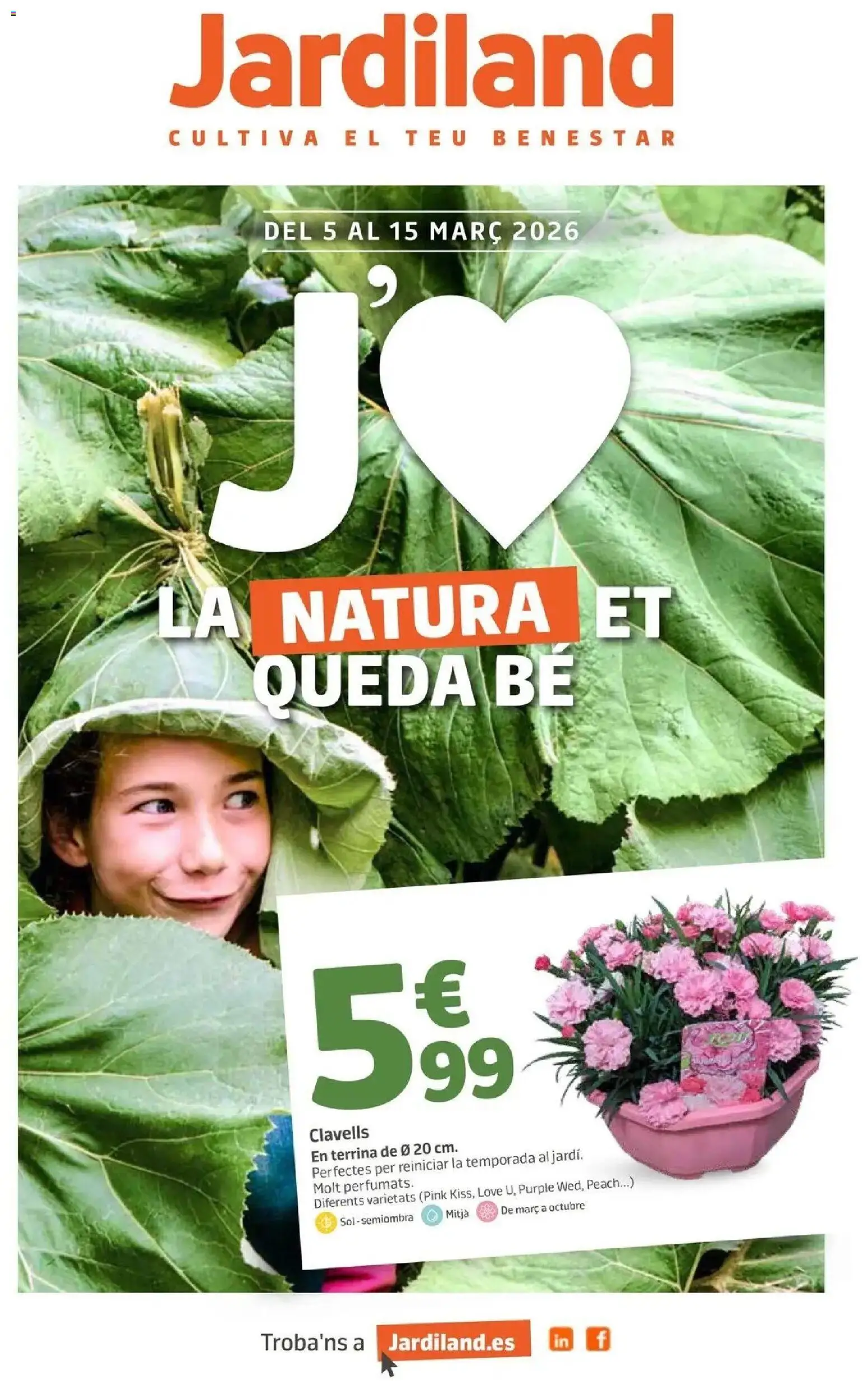 Vista previa del folleto de la tienda Jardiland válido desde el 05/03/2026 