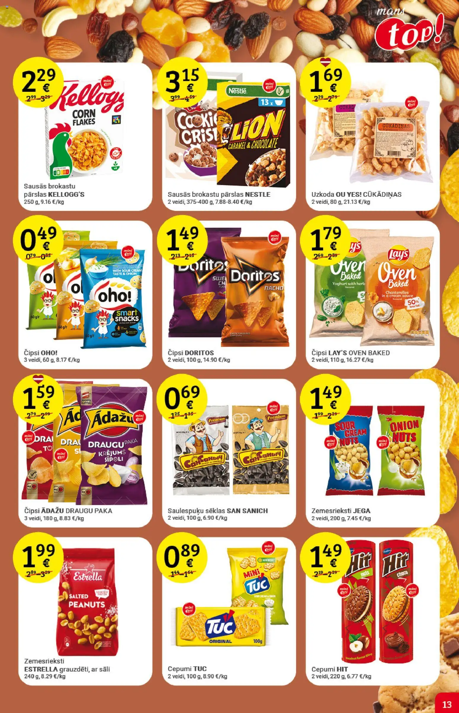 Skatīt Top! akciju bukletu, derīgs no 2026.01.07