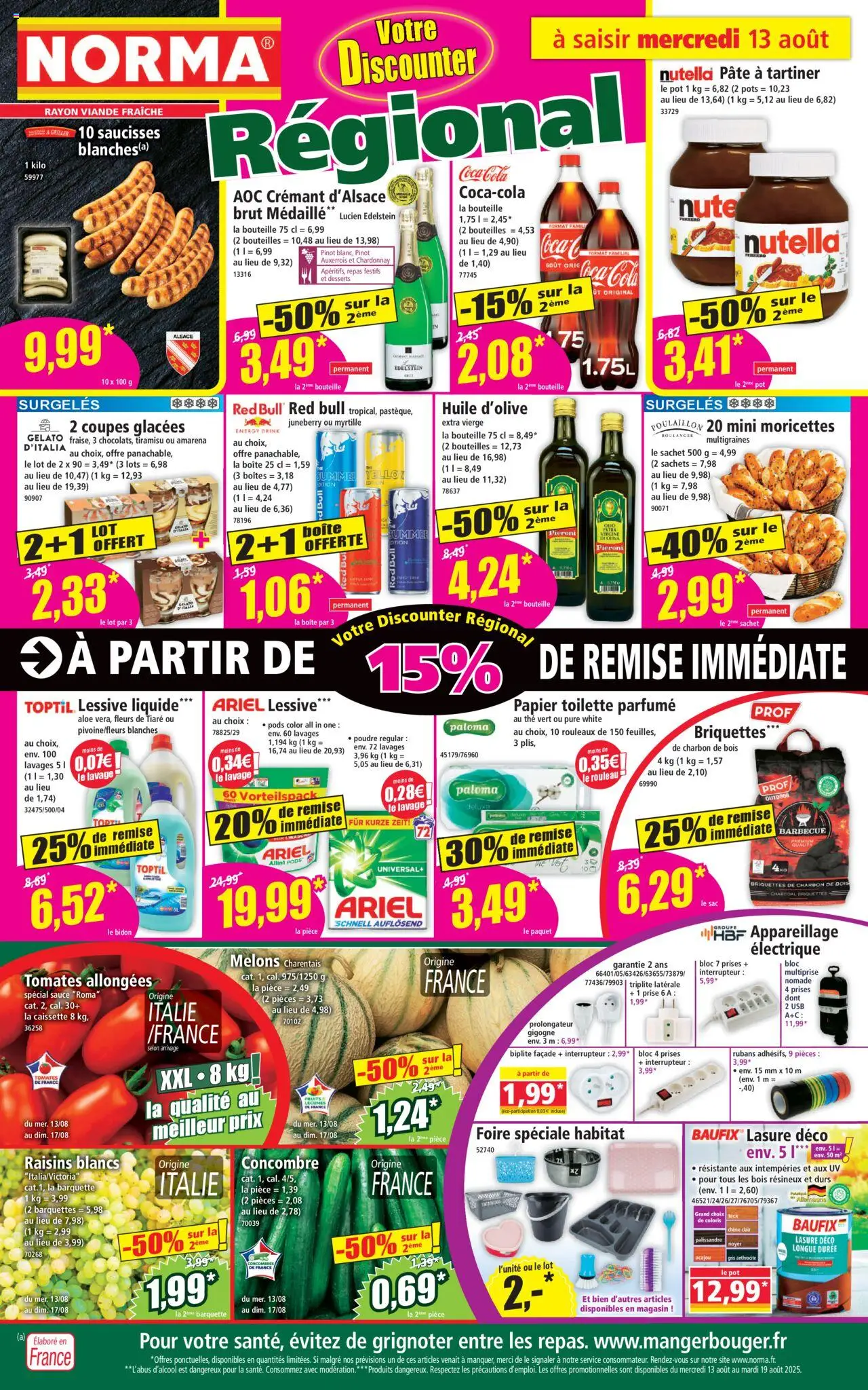 Catalogue de la boutique Norma valable du 13/08/2025 - Page numéro 1