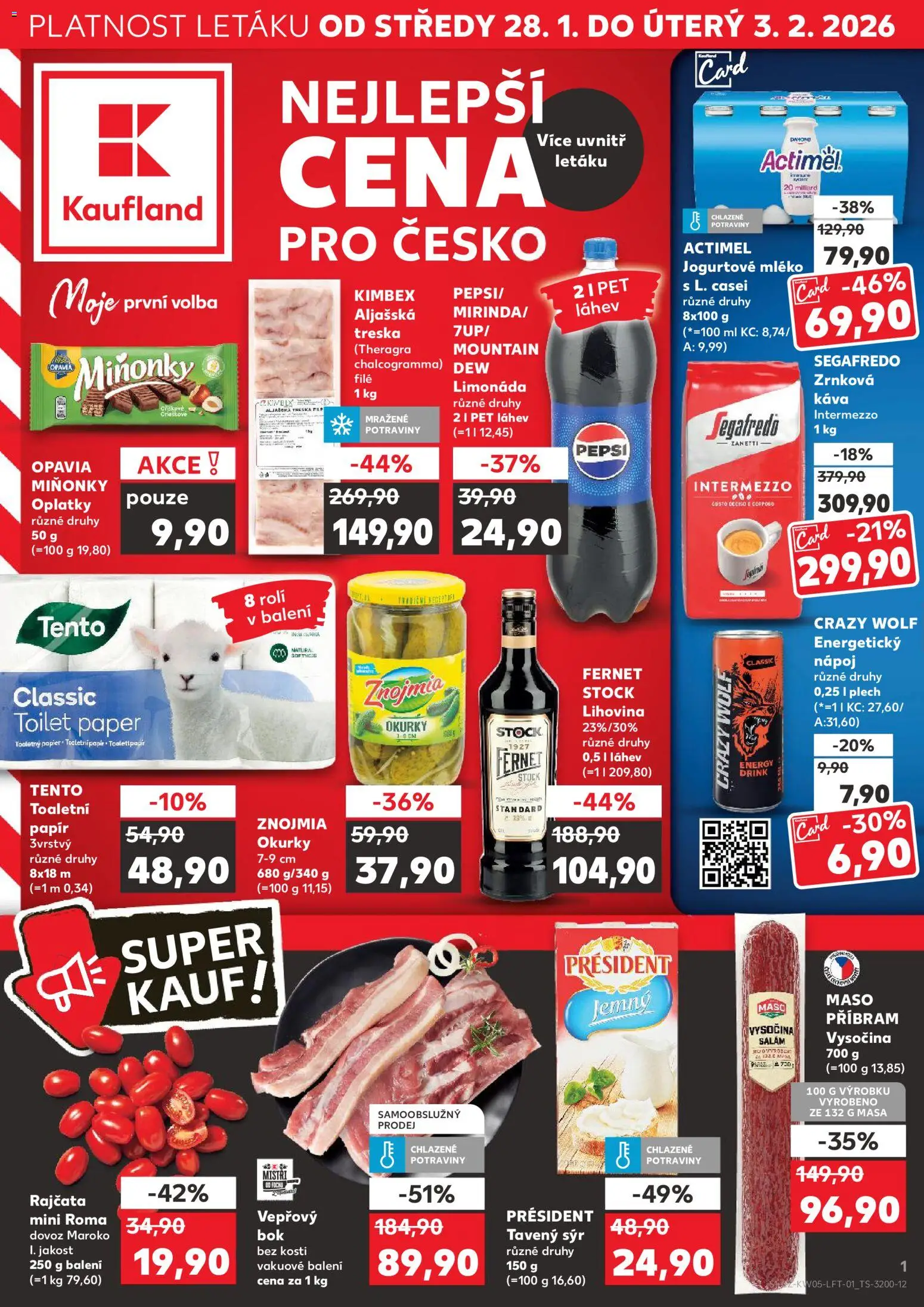 Náhled nabídky: Kaufland Leták - Ostrava platný od 28.01.2026