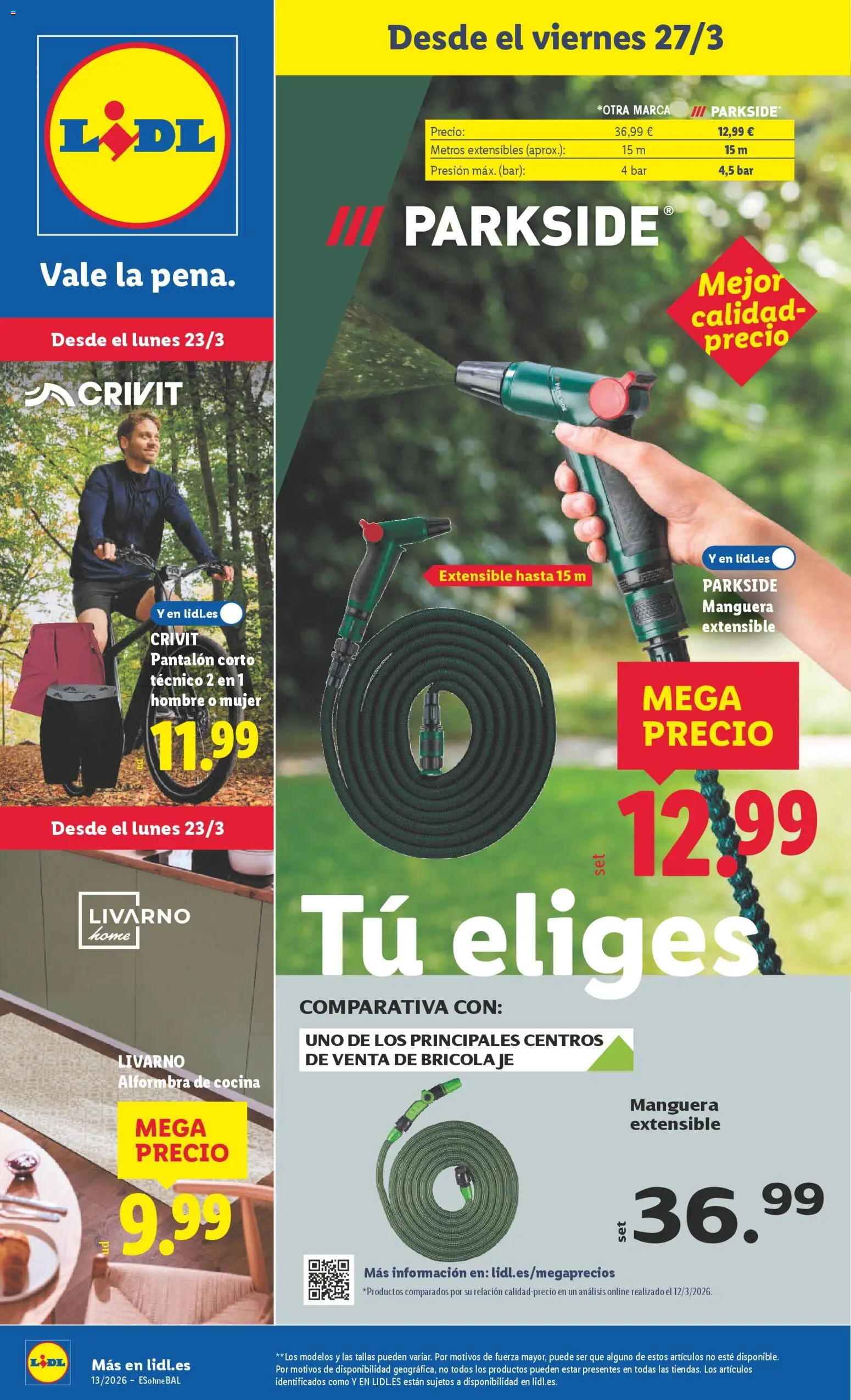 Vista previa del folleto de la tienda Lidl válido desde el 23/03/2026 