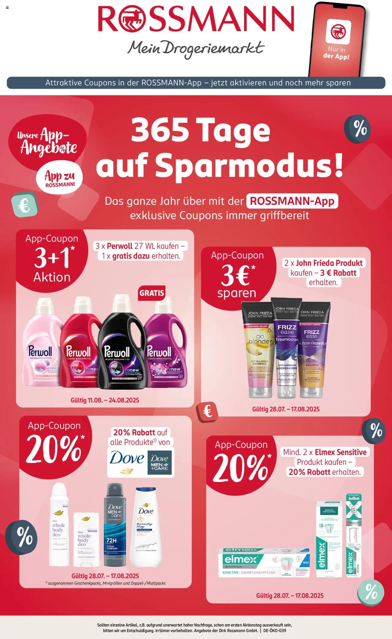Rossmann Prospekt ab 09.08.2025 > Prospekt