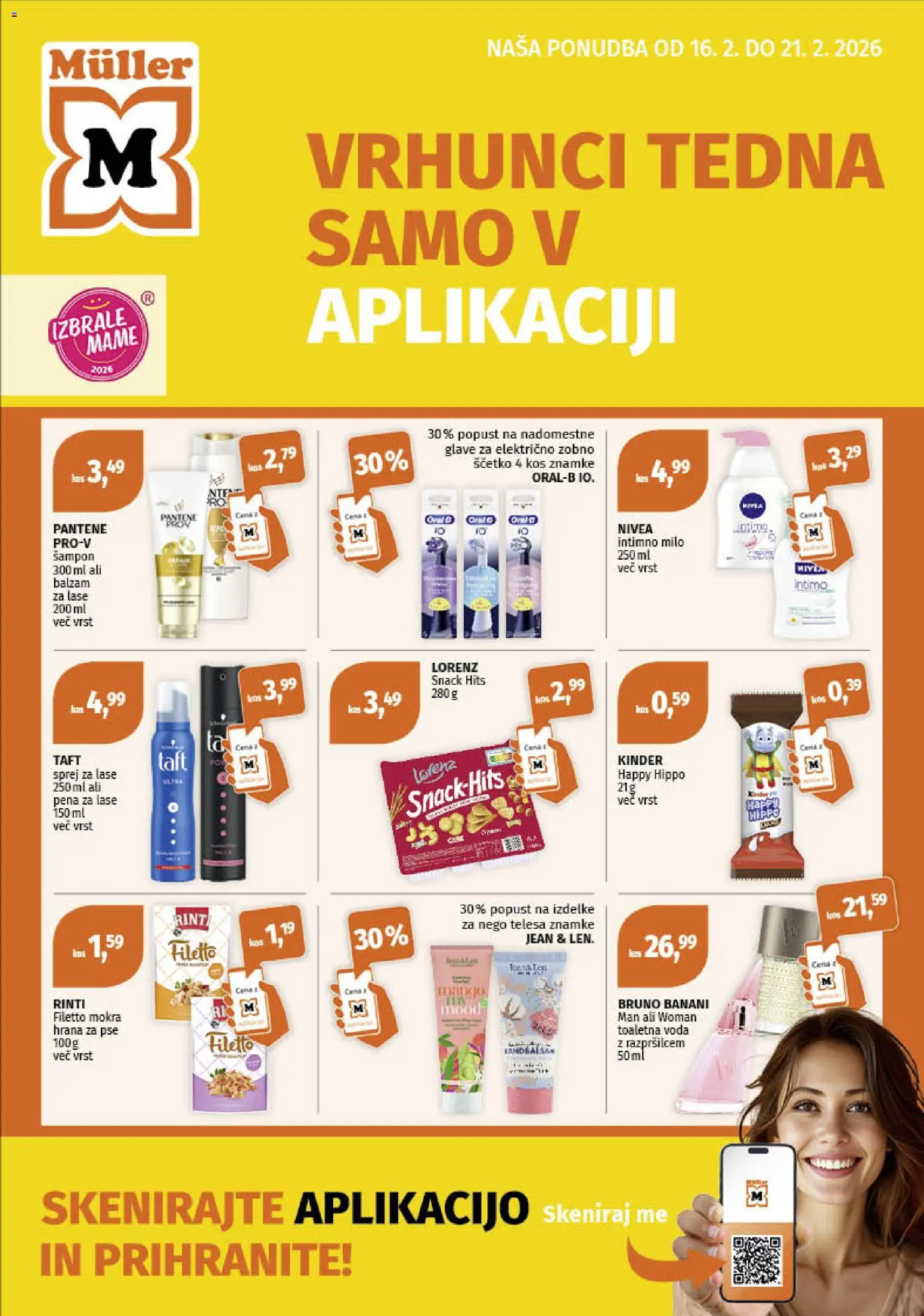 Predogled kataloga iz trgovine Müller veljaven od 16.02.2026