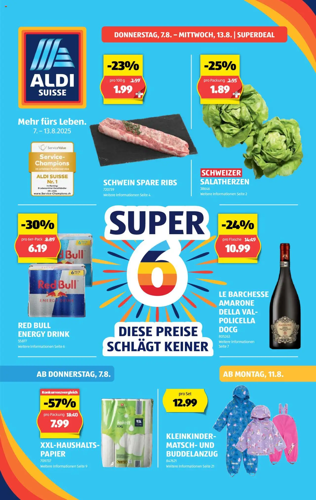 Aldi Aktionen ab 07.08.2025 - Seitennummer 1
