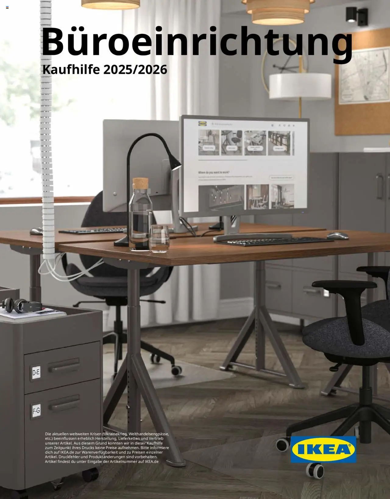 Ikea Büroeinrichtung (vom von Dienstag 30.09.2025)