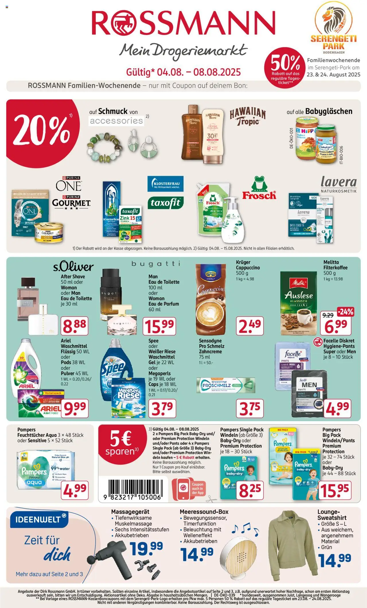 Rossmann Prospekt ab 04.08.2025 > Prospekt
