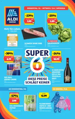 Vorschau des Merkblatts Aktionen vom Shop Aldi gültig von 07.08.2025 bis 13.08.2025