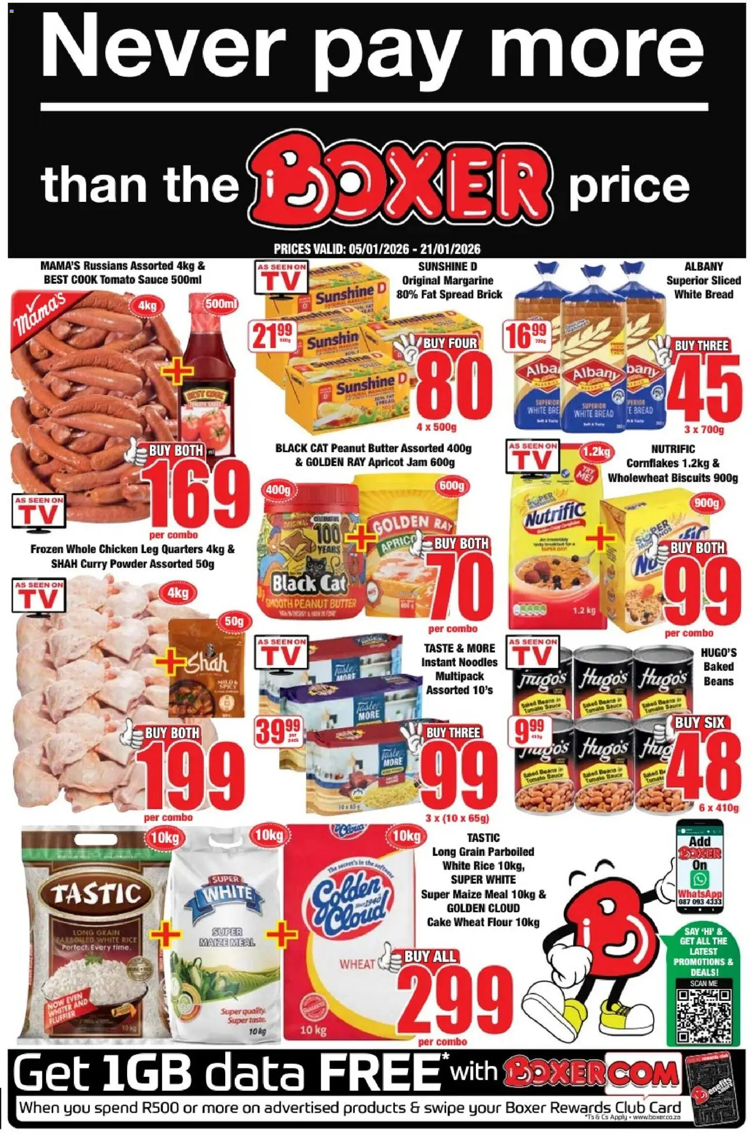 Preview of Boxer flyer valid from 05/01/2026