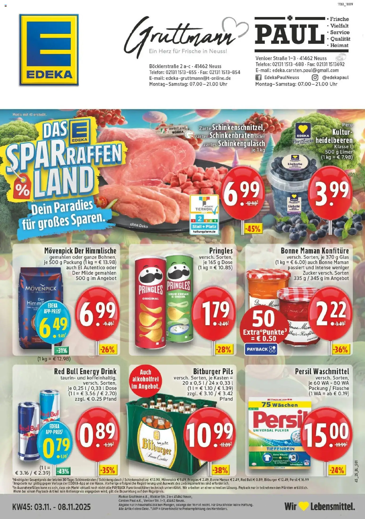 Vorschau von dem Prospekt des Geschäftes Edeka, gültig ab dem 02.11.2025