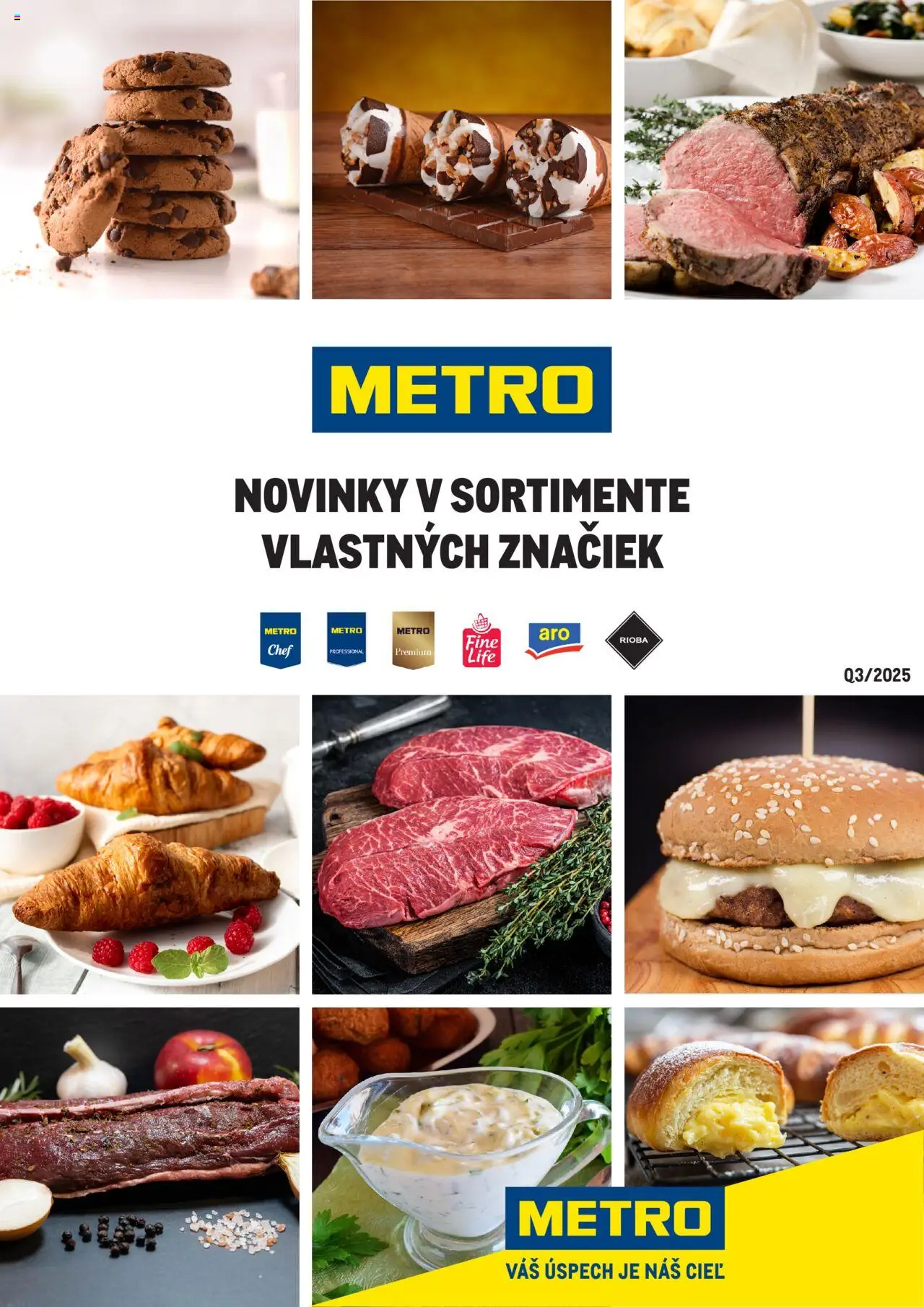 Metro Novinky v sortimente vlastných značiek (od stredy 08.10.2025) - Akčná ponuka