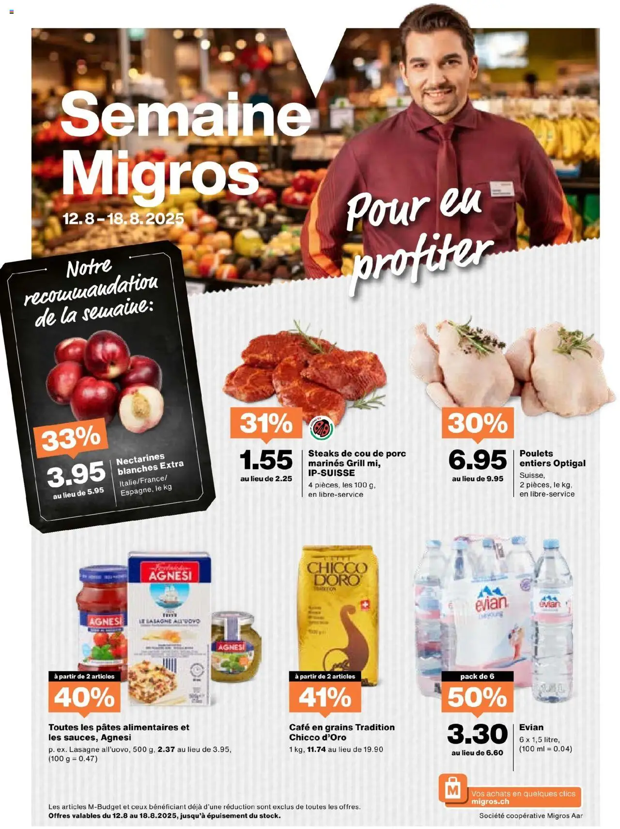 Migros Aktionen ab 12.08.2025 - Seitennummer 1