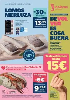 Vista previa del folleto de la tienda La Sirena válido desde el 29/01/2026 