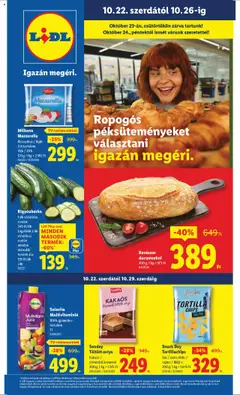 Lidl - Akciós újság Lidl megtekintése, amely érvényes 2025.10.22.-től