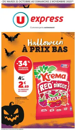 Prévisualisation de Catalogue du magasin U Express formulaire valide 21/10/2025