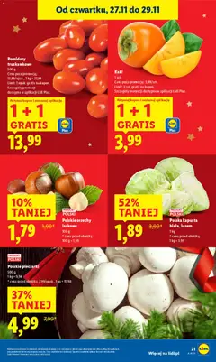 Pogląd gazetki "Black Friday" ze sklepu Lidl ważnej od 27.11.2025 | Strona: 21