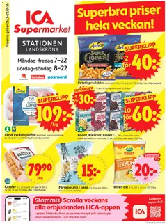 Förhandsgranska reklamblad Landskrona från butik ICA Supermarket gäller från 16/03/2026