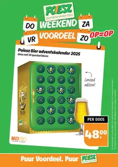 Voorbeeld van Weekendacties folder van winkel Poiesz geldig vanaf 20-11-2025