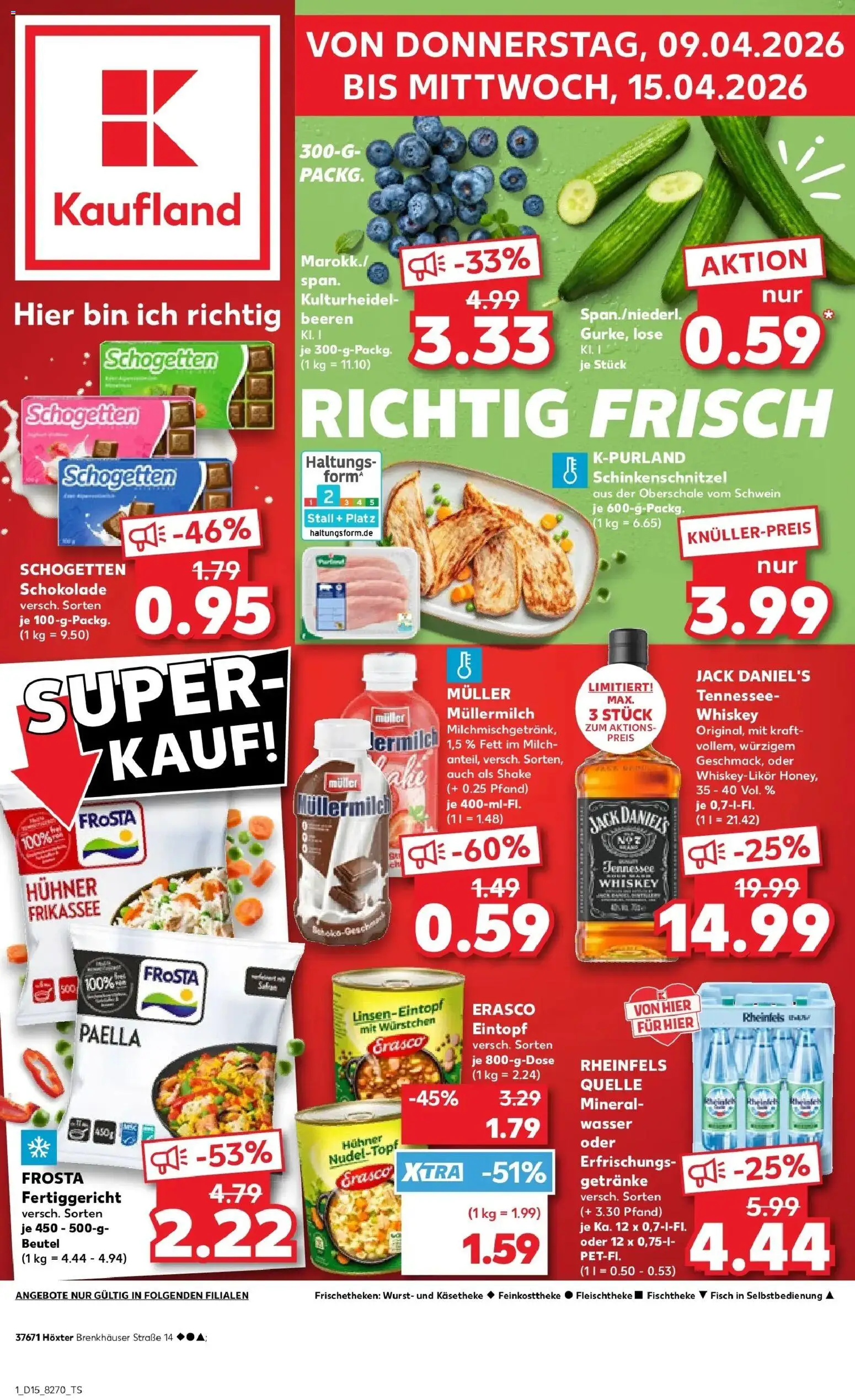 Vorschau von dem Prospekt des Geschäftes Kaufland, gültig ab dem 08.04.2026