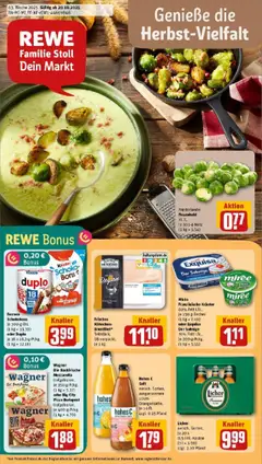Vorschau von dem Prospekt des Geschäftes Rewe, gültig ab dem 19.10.2025