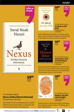 Pogląd gazetki "Black Friday" ze sklepu Empik ważnej od 29.10.2025 | Strona: 41