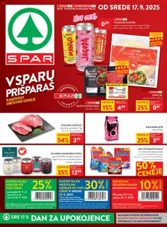 Predogled kataloga iz trgovine Spar veljaven od 17.09.2025