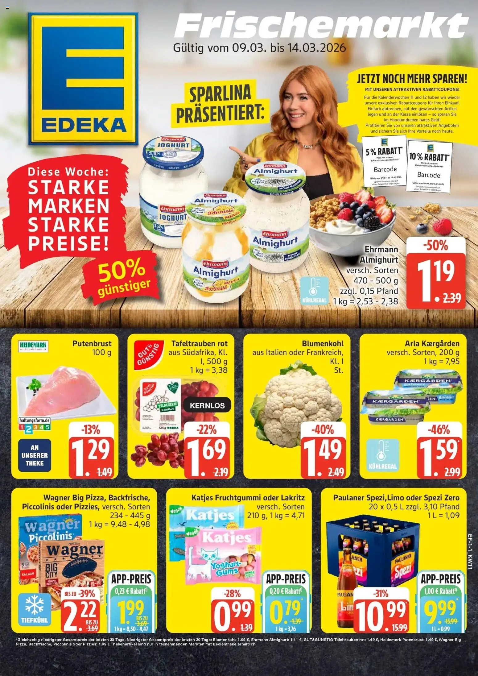 Vorschau von dem Prospekt des Geschäftes Edeka, gültig ab dem 09.03.2026