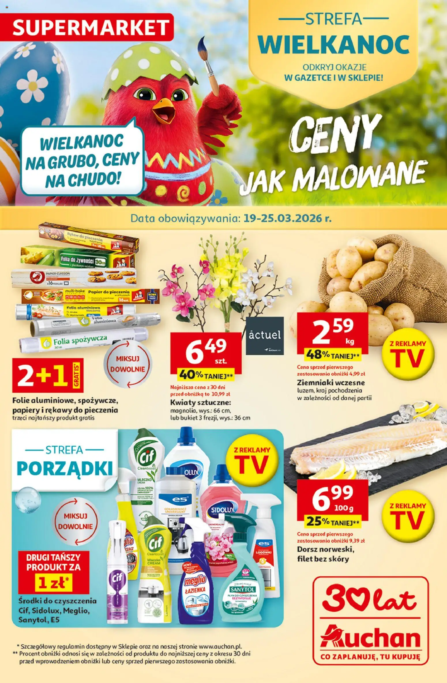 Pogląd gazetki "Auchan gazetka" ze sklepu Auchan ważnej od 19.03.2026