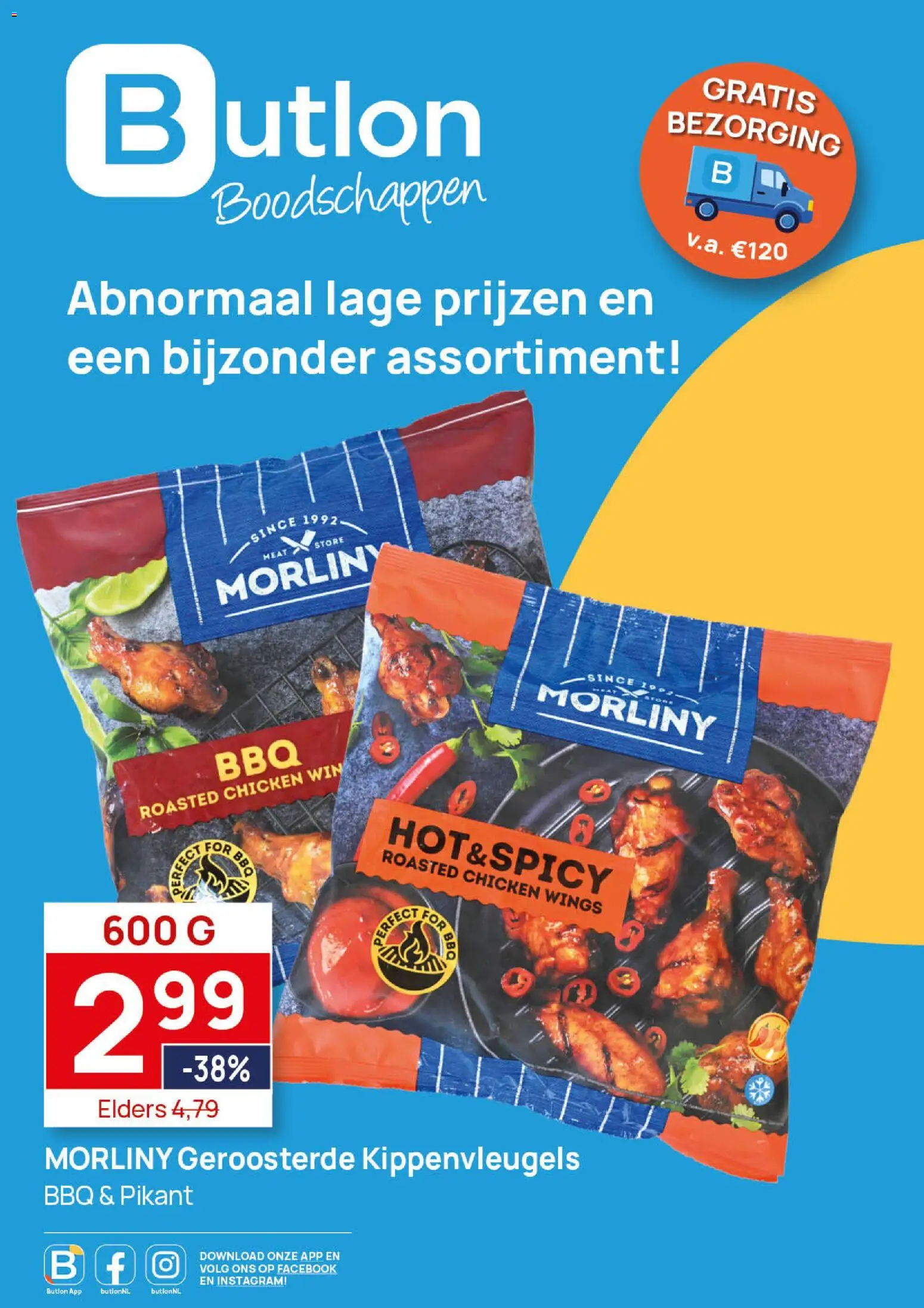 Voorbeeld van Butlon folder - Online folder van winkel Butlon geldig vanaf 08-04-2026 - Kippenvleugels