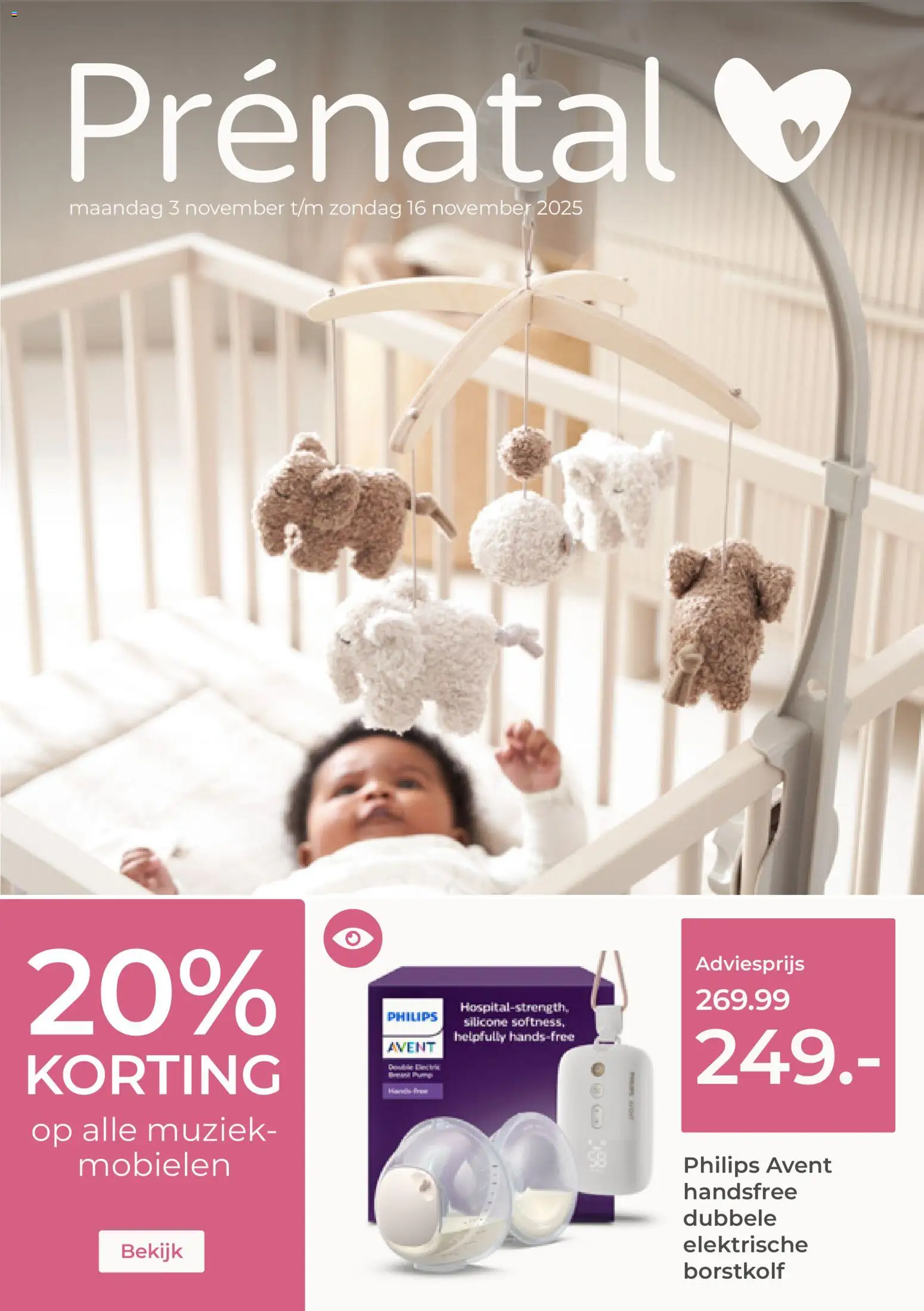 Voorbeeld van Folder van winkel Prénatal geldig vanaf 03-11-2025